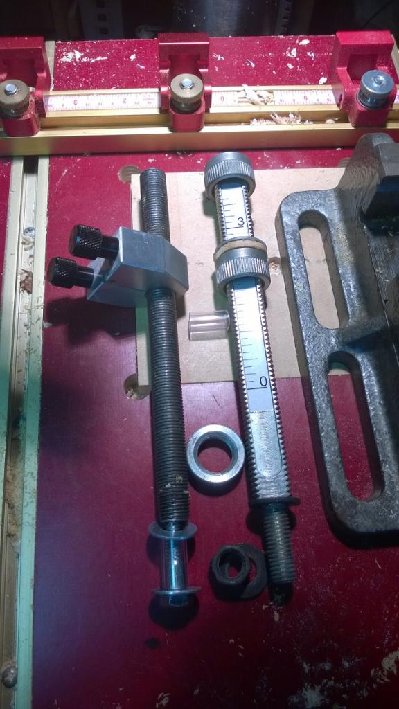 Drill Press quill stop The SawdustZone