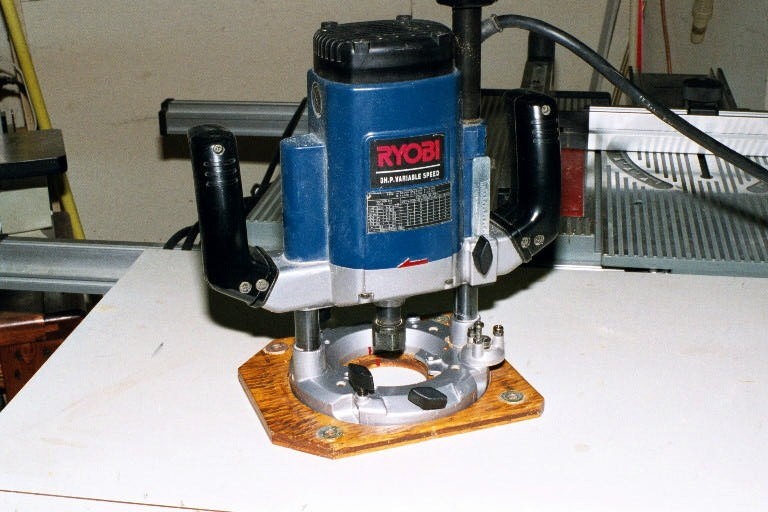 BT3000 Accessory Table Router Mounting Plate Template The SawdustZone