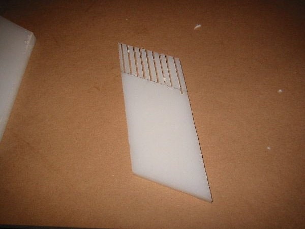 Another Polyethylene featherboard. By Don Hart 04