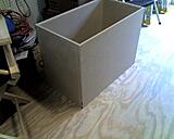 Mark II was made of MDF for economy and weight reasons.  I wanted the base to be heavy.