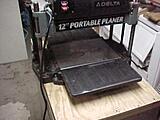 Mounted on a rollaway cabinet.
