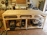 Ron Paulk inspired workbench