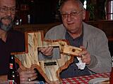 Picture frame and box I sent back for Rod and Carole